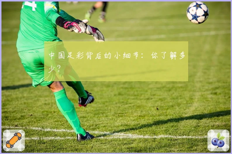 中国足彩背后的小细节:你了解多少?